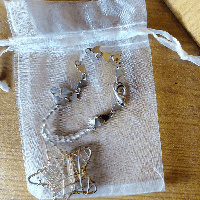 Silver plated star set 